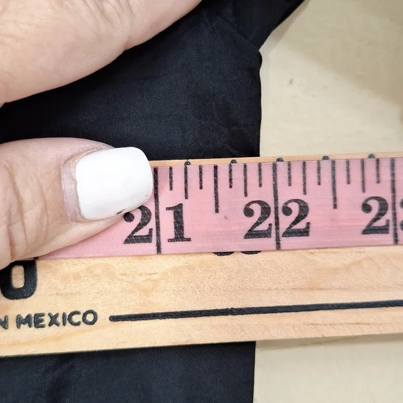 Scarlet Darkness Black Lace-Up Gothic Top | Ruffle Poet Sleeve Blouse | Size M - Picture 7 of 11